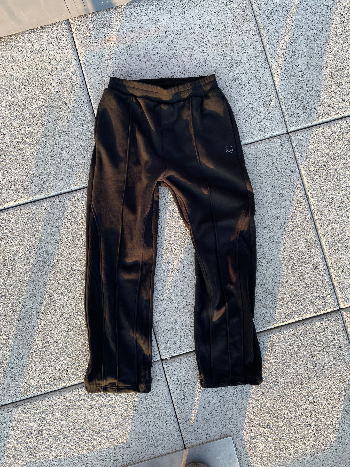 INTENTIONS STRUCTURED PANT: MIDNIGHT