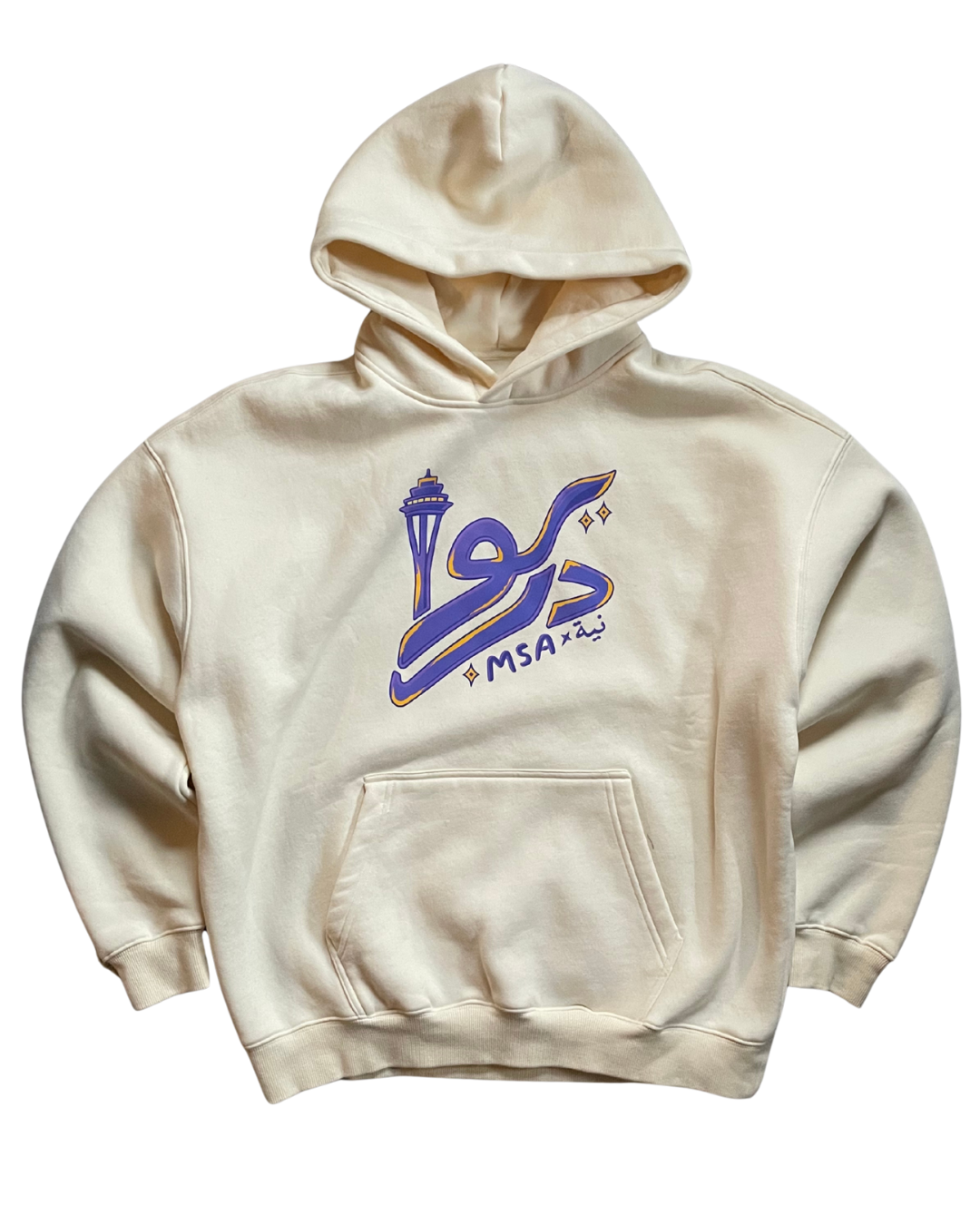 MSA X INTENTIONS: OFF-WHITE HOODIE