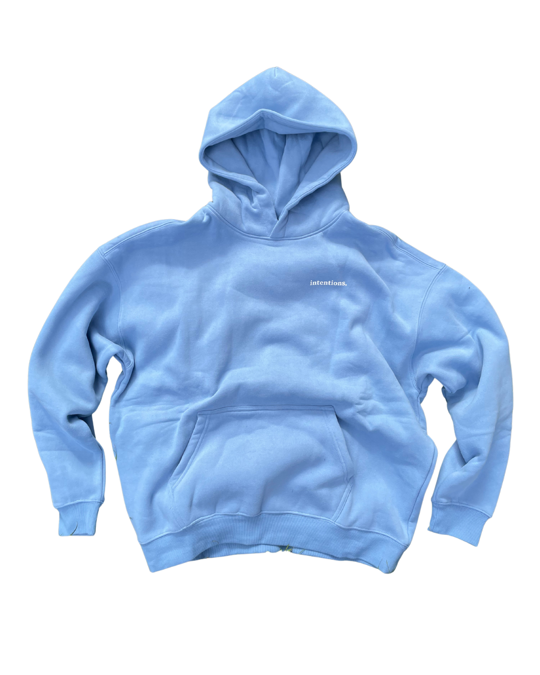 INTENTIONS HOODIE: SKY BLUE