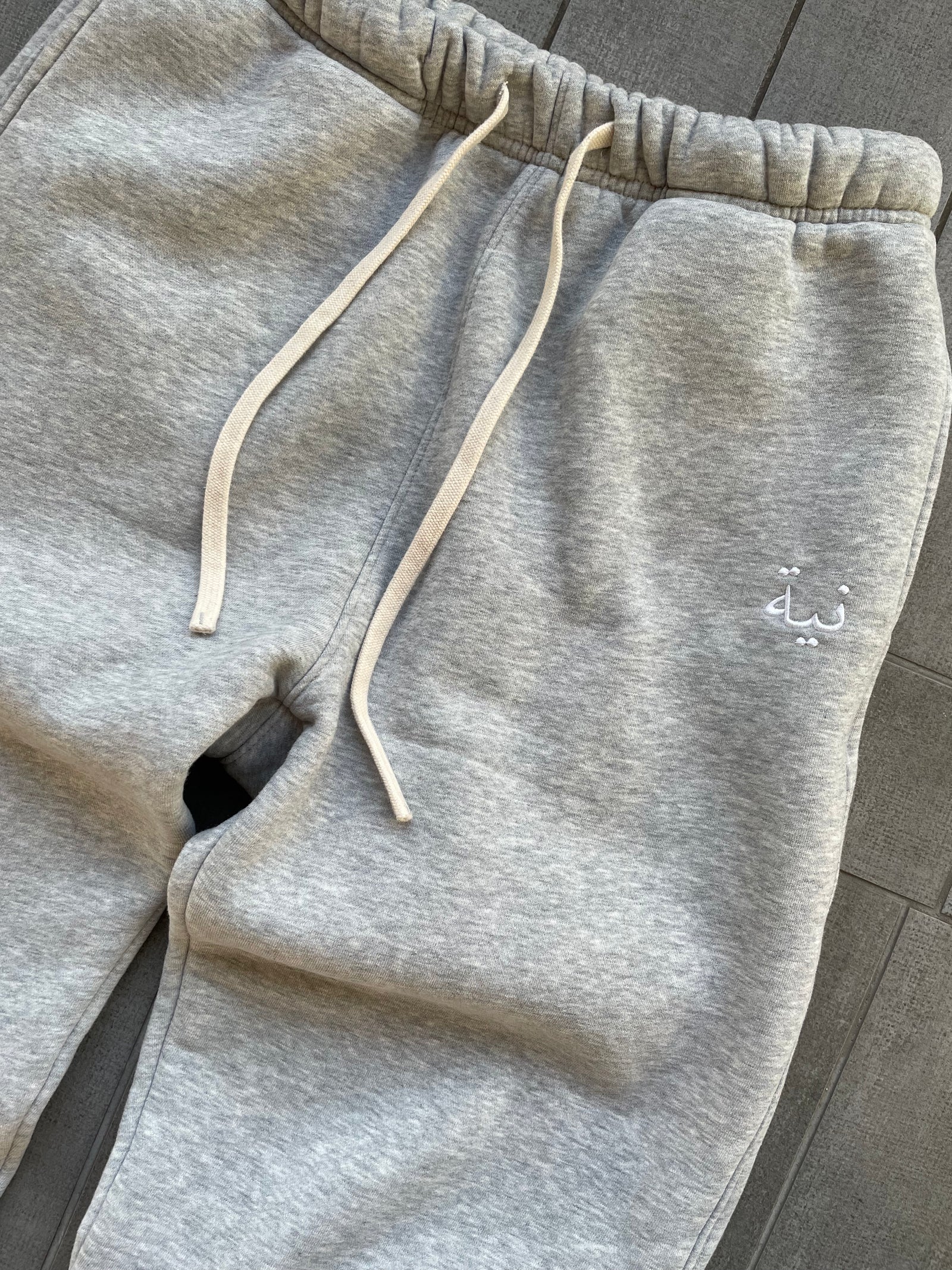 CORE SWEATPANTS — HEATHER GREY