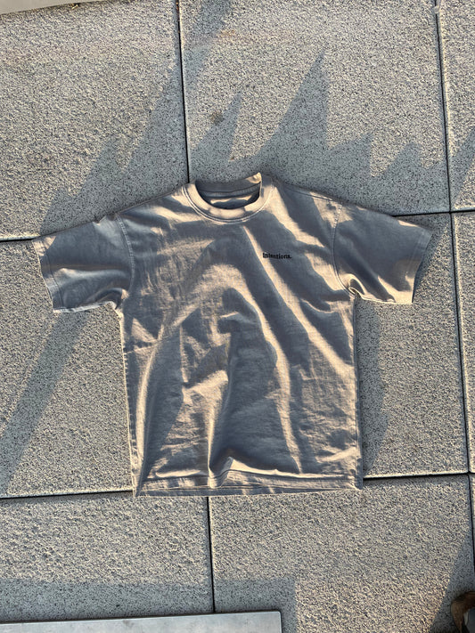 INTENTIONS TEE: STONEWASH
