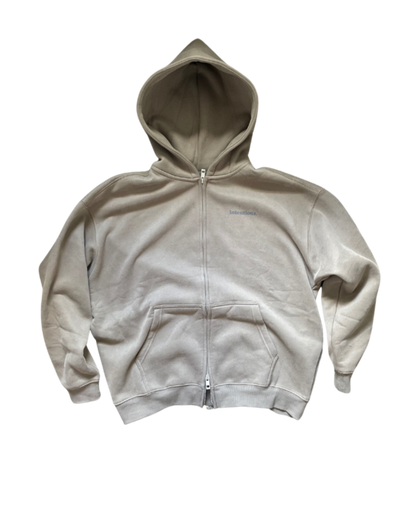 INTENTIONS ZIP-UP: MOCHA HAZE