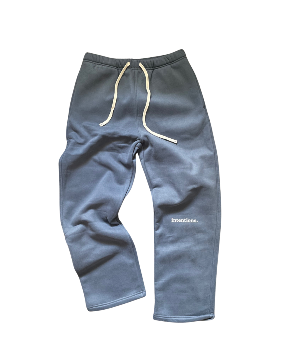 INTENTIONS SWEATPANTS: PARIS BLUE