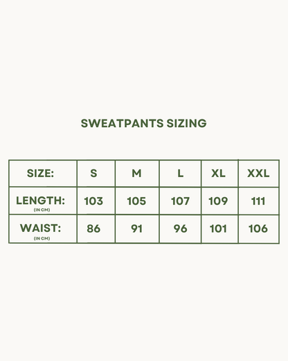 BLANK SWEATPANTS – CHARCOAL